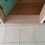 2b - New Door Jamb and Timber Threshold_