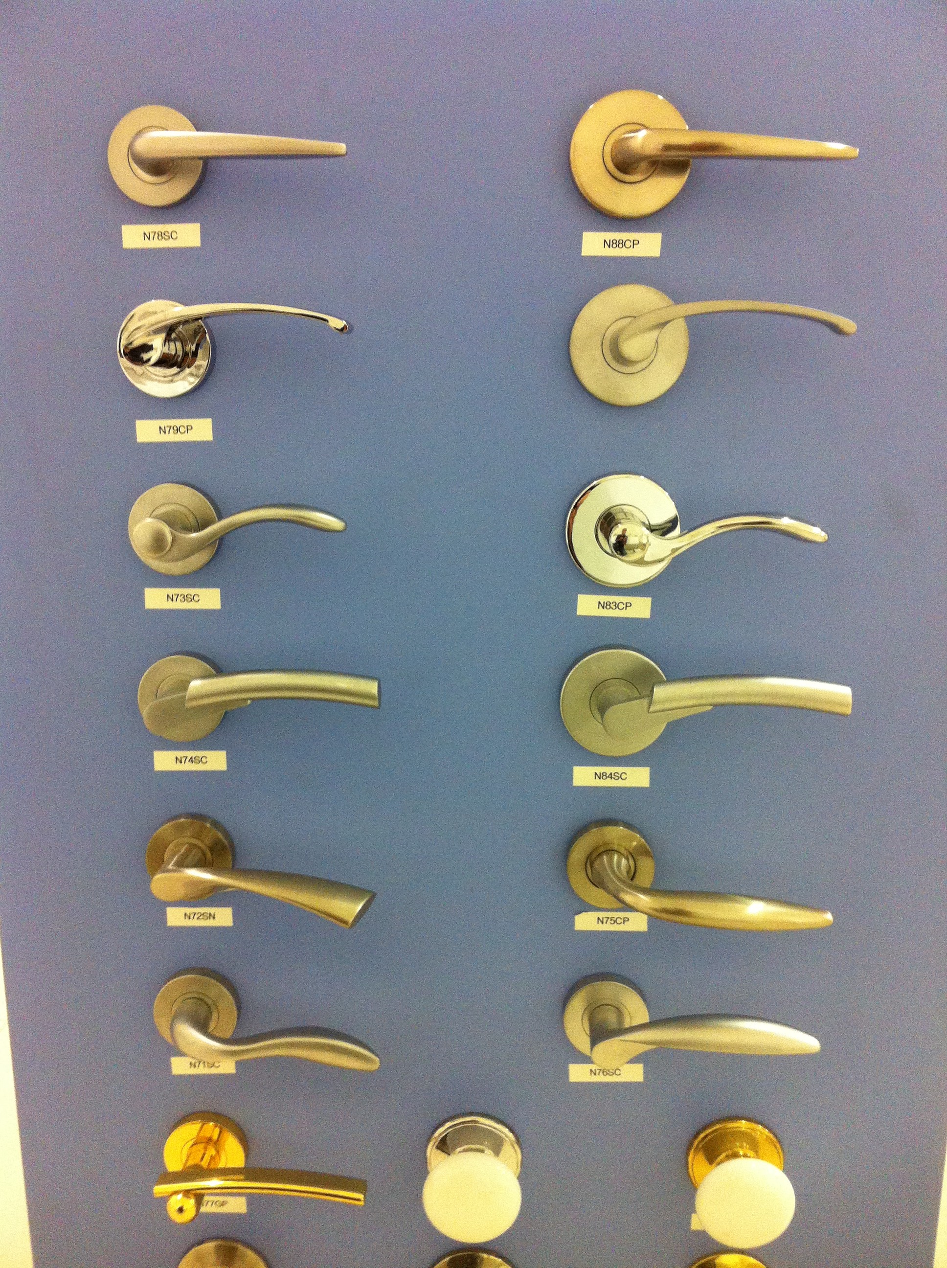 3 - Lever Handle Styles