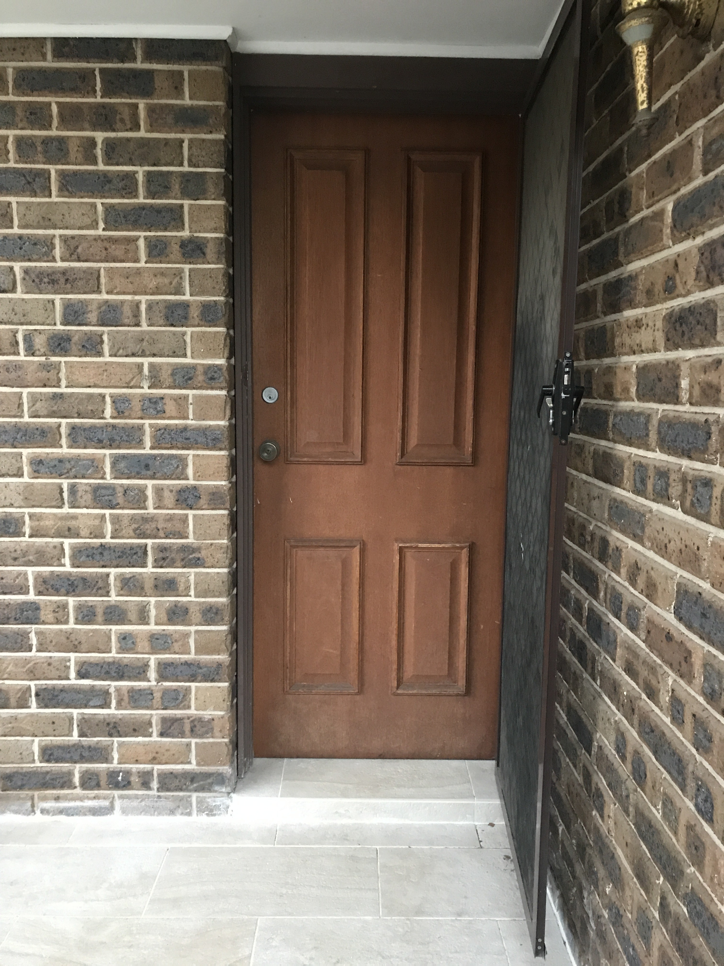 7a Install New Door, Jamb, Locks and Hinges